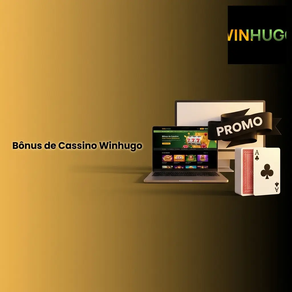 Bônus de cassino Winhugo para jogadores no Brasil com condições claras e ativação direta na plataforma