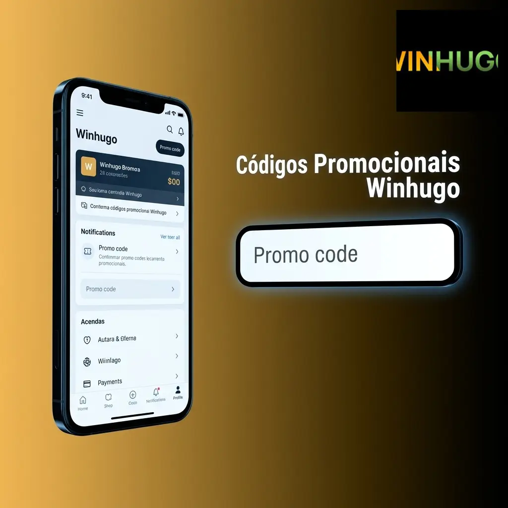 Códigos promocionais Winhugo com bônus de 200% no primeiro depósito e benefícios para apostas esportivas