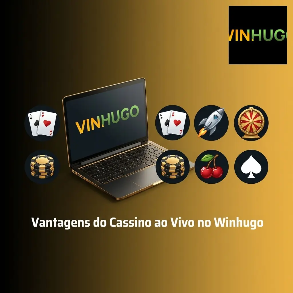 Vantagens do cassino ao vivo no Winhugo: dealers reais, transparência e mesas variadas pelo app móvel
