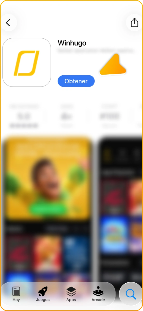 Baixe o aplicativo Winhugo para iOS na App Store.