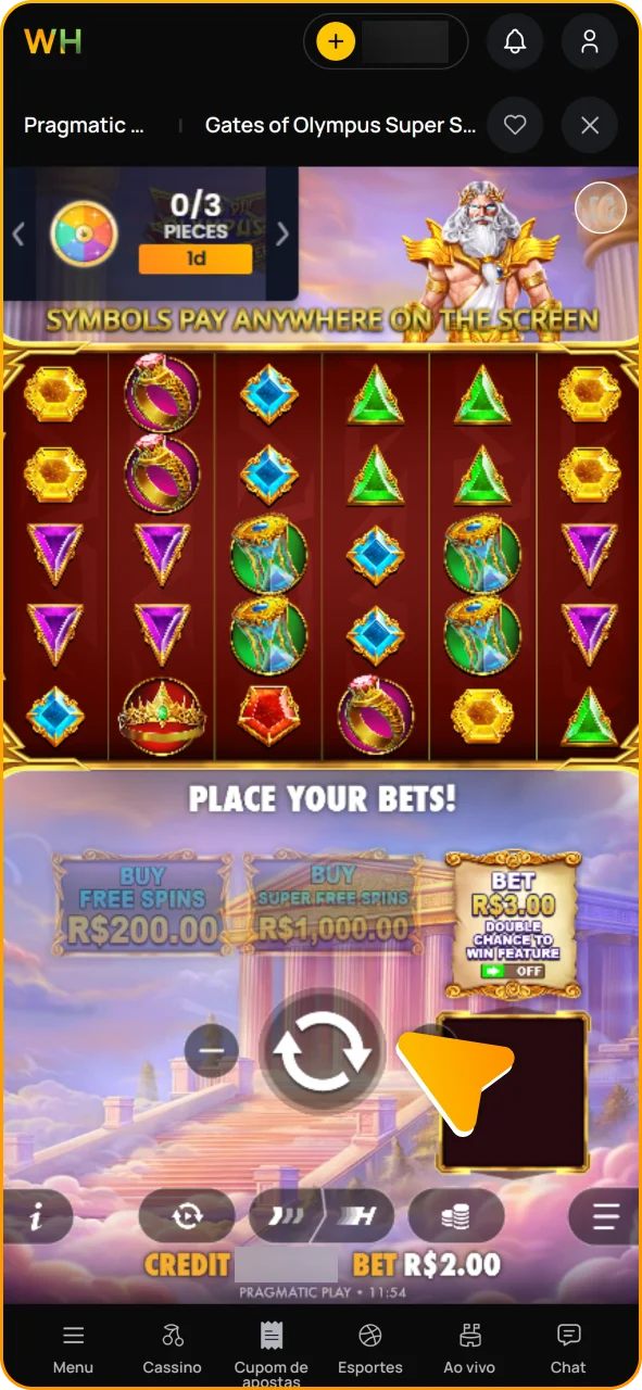Comece a jogar caça-níqueis e ganhe muito no cassino Winhugo.